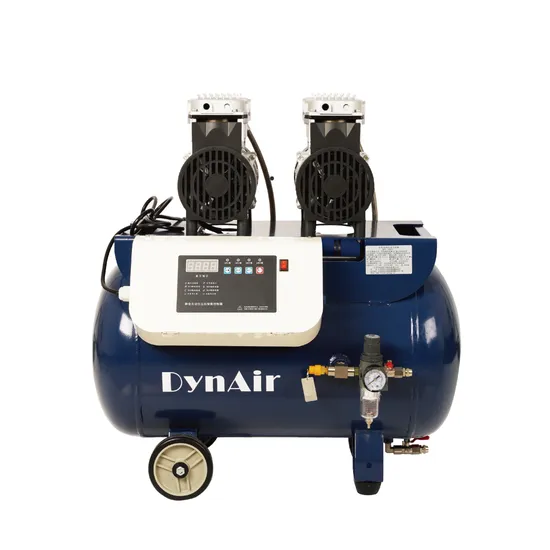 Digital Control Dental Air Compressor with Sound Proof Cabinet